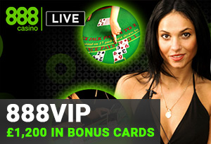 Great Live Blackjack Bonuses at 888 Casino
